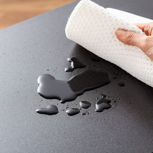 パソコンデスク（木製・ブラック・事務・勉強・テレワーク・リモートワーク・モニターアーム・幅140cm・奥行60cm・おすすめ）