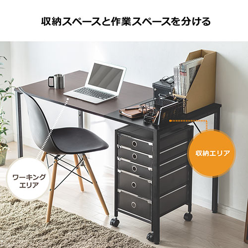 デスク（幅120cm・奥行60cm・パソコンデスク・ワークデスク・平