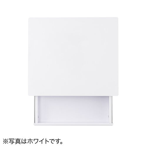 パソコンデスク（幅55cm・省スペース・テレワーク・在宅勤務・収納棚・ラック・勉強机・ゴムキャスター・ブラウン）