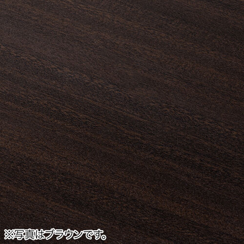 キャスター付きサブデスク（幅90cm・奥行35cm・高さ64cm/70cm・高さ調節可能・脇机・作業台・デスク幅拡張用・ブラック）