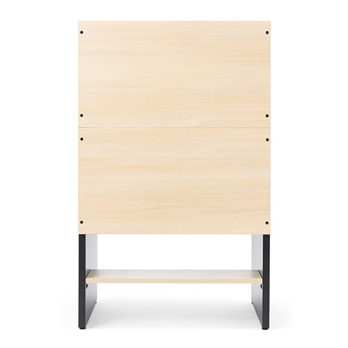 パネルデスク オフィス 棚板付き 机 個別ブース 個室 集中デスク ブースデスク 幅81cm