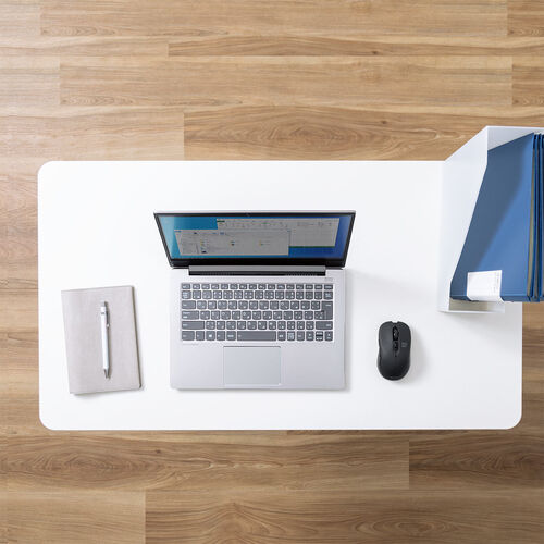 キャスター付きデスク（大型キャスター・軽量設計・モニターアーム対応