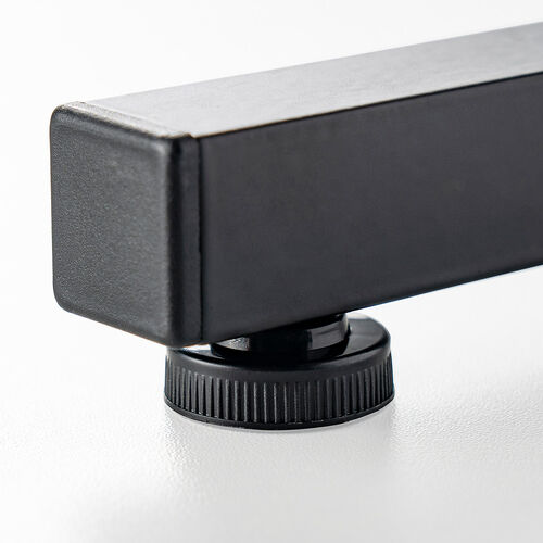 サブテーブル（拡張テーブル・モニター台・プリンタ台・ケーブルトレイ付き・シンプルワークデスク向け・ホワイト）