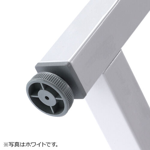 シンプルデスク（ワークデスク・平机・幅120cm・奥行70cm・モニターアーム対応・ブラック）