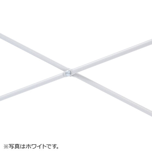 シンプルデスク（ワークデスク・平机・幅120cm・奥行70cm・モニターアーム対応・ブラック）