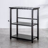 オープンラック（シェルフラック・シェルフ・収納ラック・収納棚・可変棚・幅60cm・奥行30cm・高さ70cm・ブラック）
