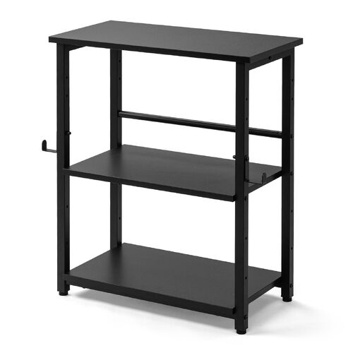 オープンラック（シェルフラック・シェルフ・収納ラック・収納棚・可変棚・幅60cm・奥行30cm・高さ70cm・ブラック）