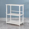 オープンラック（シェルフラック・シェルフ・収納ラック・収納棚・可変棚・幅60cm・奥行30cm・高さ70cm・ホワイト）