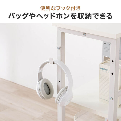 オープンラック（シェルフラック・シェルフ・収納ラック・収納棚・可変棚・幅60cm・奥行30cm・高さ70cm・ホワイト）
