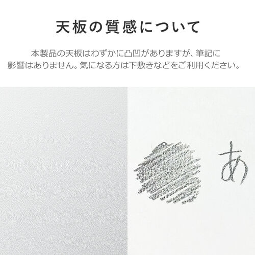 【アウトレット】シンプルデスク（ワークデスク・机・幅120cm・奥行60cm・高さ調整・7段階調整・モニターアーム対応・ホワイト）