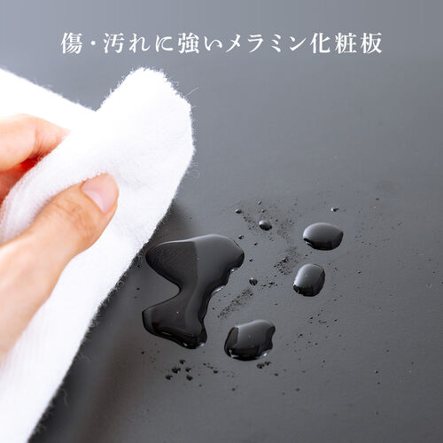 オープンラック（シェルフラック・収納ラック・収納棚・可変棚・高さ可変・幅60cm・奥行35cm・ブラック）