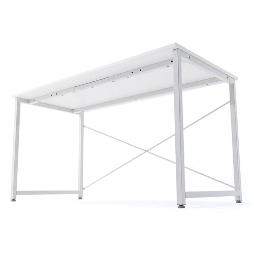 交換用リーンフォースメント（シンプルデスク専用・デスク幅100/120cm対応・ホワイト）