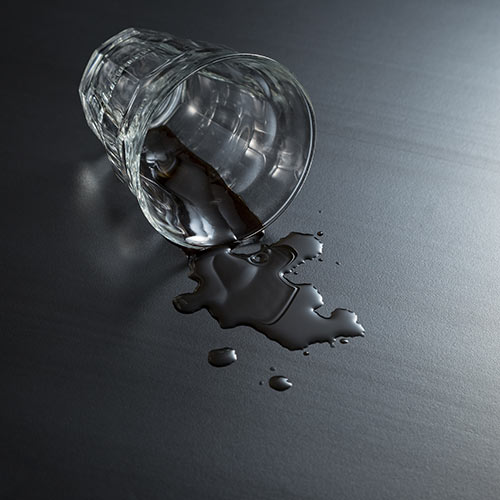 パソコンデスク（収納ラック付・120cm幅・木製・左右対応・ブラック）