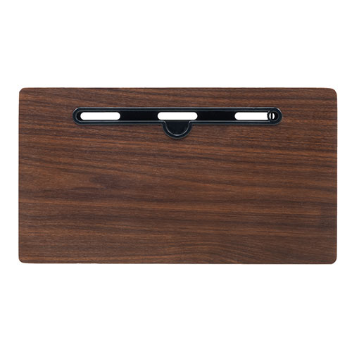 サイドテーブル（ナイトテーブル・ベッド・ソファー・タブレット・スマホスタンド・高さ63.5cm・テレワーク・シンプル・ブラウン）