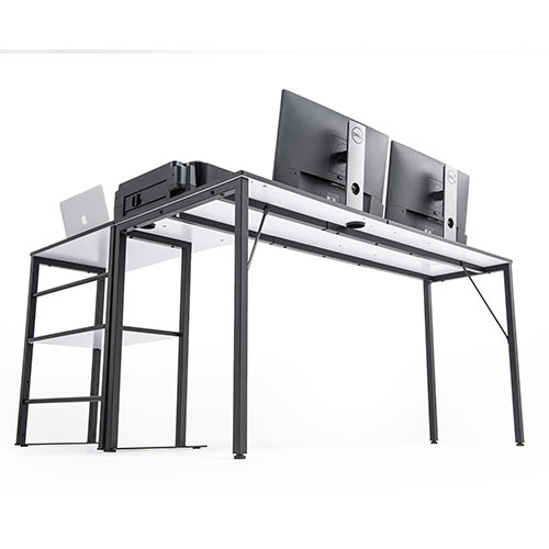 シェルフデスク（L字デスク・コーナーデスク・木製デスク・パソコンデスク・ロングデスク・幅140cm・幅160cm・幅200cm）