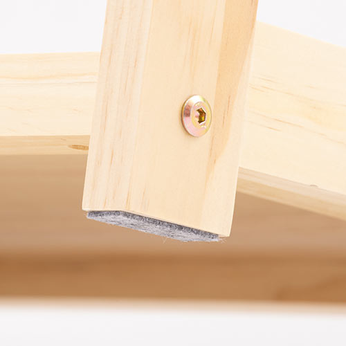 ウッドラック（ウッドシェルフ・オープンシェルフ・オープンラック・幅585mm・奥行360mm・高さ832mm・3段・棚板可変・パイン材）