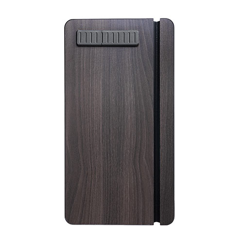 ソファーサイドテーブル（ベットサイドテーブル コンセント USB充電 スマホスタンド 木目 スリム）