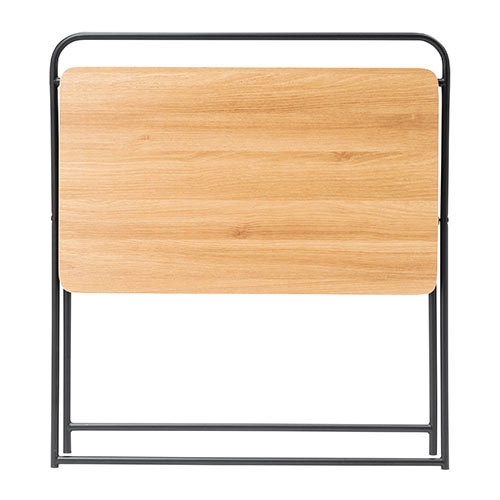 折りたたみデスク 折りたたみテーブル コンパクトデスク パソコンデスク 簡易デスク 省スペース 幅800mm 奥行400mm ライトブラウン