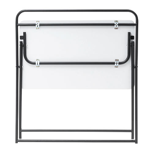 折りたたみデスク 折りたたみテーブル コンパクトデスク パソコンデスク 簡易デスク 省スペース 幅800mm 奥行400mm ライトブラウン