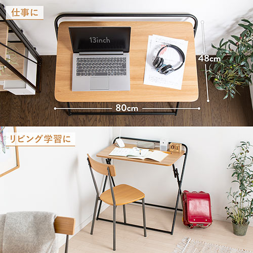 折りたたみデスク コンパクデスク 省スペース 多機能テーブル　新品 Amazon.co.jp: 折りたたみデスク 多機能 折りたたみ テーブル 省