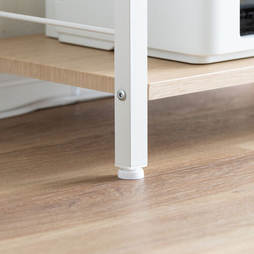 2WAYパソコンラック（分割使用可能・スリム・幅62cm・奥行き50cm・スライダー・中棚・マウステーブル付き）