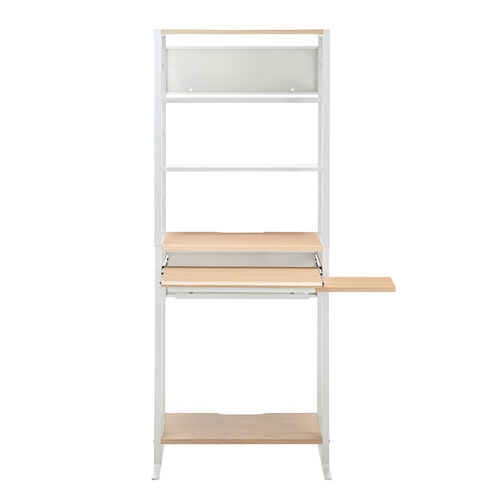 2WAYパソコンラック（分割使用可能・スリム・幅62cm・奥行き50cm・スライダー・中棚・マウステーブル付き）