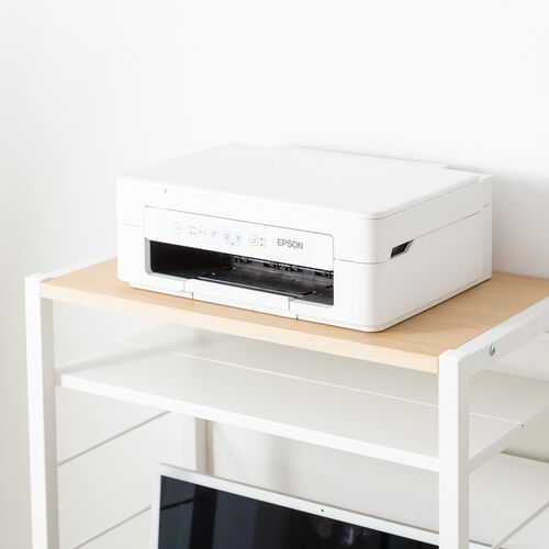 2WAYパソコンラック（分割使用可能・スリム・幅62cm・奥行き50cm・スライダー・中棚・マウステーブル付き）