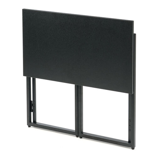 折りたたみデスク（折りたたみテーブル・コンパクトデスク・省スペース・幅73cm・奥行40cm・ブラック）