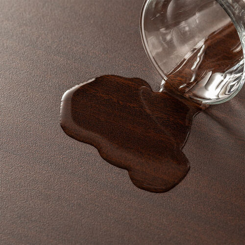 折りたたみデスク（折りたたみテーブル・コンパクトデスク・省スペース・幅73cm・奥行40cm・ブラウン）