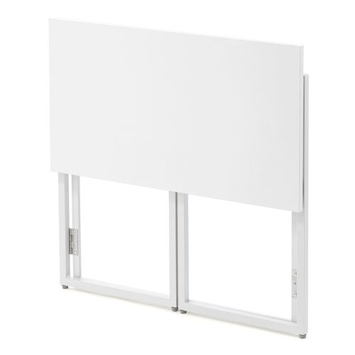 折りたたみデスク（折りたたみテーブル・コンパクトデスク・省スペース・幅73cm・奥行40cm・ホワイト）