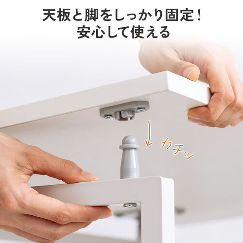 折りたたみデスク（折りたたみテーブル・コンパクトデスク・ローデスク・省スペース・リビング学習・幅70cm・奥行40cm・高さ40cm・ブラウン）