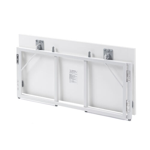 折りたたみデスク（折りたたみテーブル・コンパクトデスク・ローデスク・省スペース・リビング学習・幅90cm・奥行40cm・高さ40cm・ホワイト）