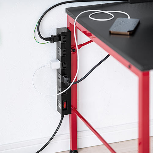 ローデスク（パソコン・ゲーミング・高さ調整・おしゃれ・おすすめ） DESKL010BKR