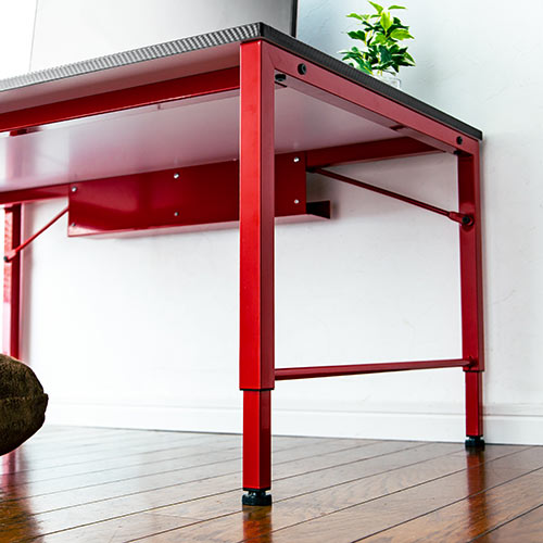 ローデスク（パソコン・ゲーミング・高さ調整・おしゃれ・おすすめ） DESKL010BKR