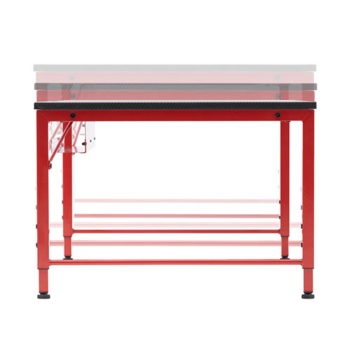 ローデスク（パソコン・ゲーミング・高さ調整・おしゃれ・おすすめ） DESKL010BKR