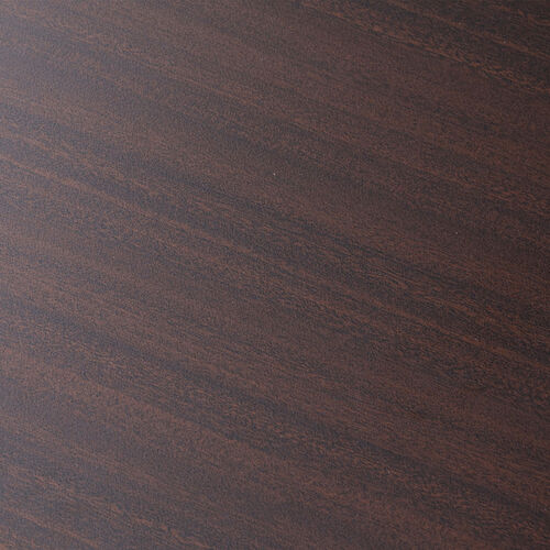 ローデスク（高さ調節可能・ケーブル配線口・パソコン・ゲーミング・アジャスタ・ブラウン） DESKL020M