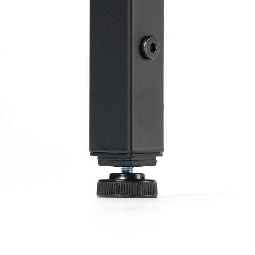 L字ローデスク（パソコンデスク・コンパクトタイプ・幅105cm・高さ可変5段階・木製・座デスク・コーナーデスク）