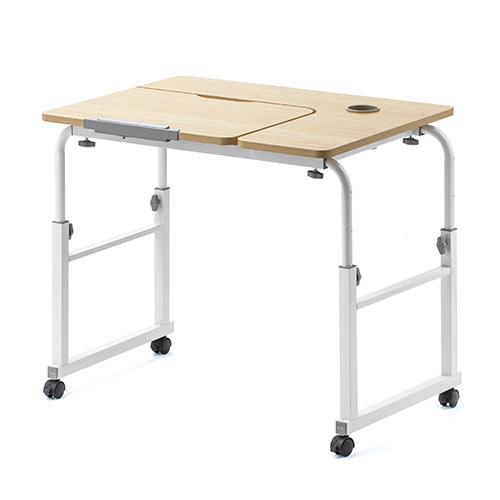 手動式 昇降デスク 高さ調節 H1W 脚ホワイト 天板なし 未開封 昇降式