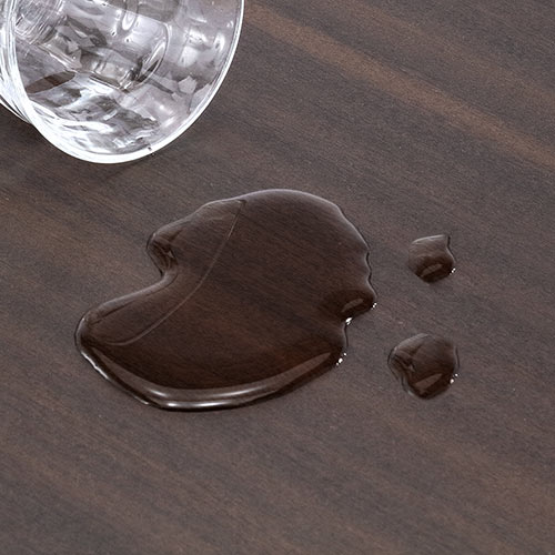 折りたたみデスク（コンパクトデスク・折りたたみワゴン・作業台・リビング学習・テレワーク・拡張デスク・キャスター付き・幅107cm・奥行55cm・総耐荷重40kg・ブラウン）