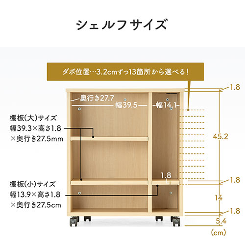 折りたたみデスク コンパクトデスク 折りたたみワゴン 作業台 リビング学習 テレワーク 拡張デスク キャスター付き 北欧 おしゃれ シンプル ライトブラウン
