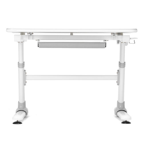 学習デスク（子供・コンパクト・ハンドル付・上下昇降・角度調整・幅98cm・奥行70.5cm・学習机）