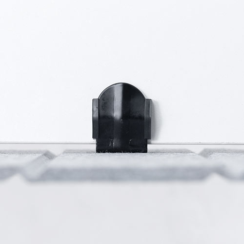 フェルトパーティション（デスクパネル・デスクパーテーション・クランプ取付・幅100cm・ホワイト）