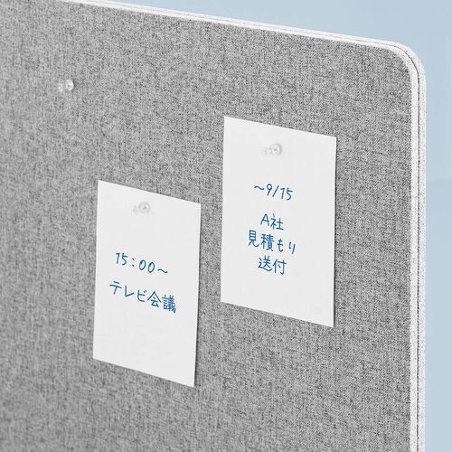 デスクトップパネル（クランプ式・幅60cm・設置時高さ40cm・集中環境づくり対応・卓上パーテーション・間仕切りパネル）