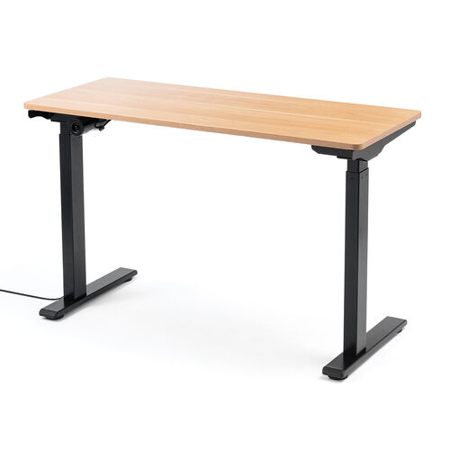 スタンディングデスク 昇降式デスク 木目調 120cm 昇降デスク 電動 スタンディングデスク パソコンデスク 幅120