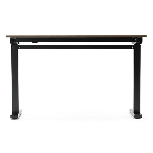 スタンディングデスク（手動タイプ・昇降式・幅120cm・奥行50cm・ブラウン木目・座りすぎ防止） ERD027M サンワサプライ
