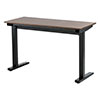 スタンディングデスク（手動タイプ・昇降式・幅120cm・奥行50cm・ブラウン木目・座りすぎ防止） ERD027M サンワサプライ