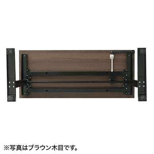 昇降デスク（手動タイプ・スタンディングデスク・幅120cm・奥行50cm・ホワイト・座りすぎ防止）