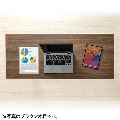 昇降デスク（手動タイプ・スタンディングデスク・幅120cm・奥行50cm・ホワイト・座りすぎ防止）