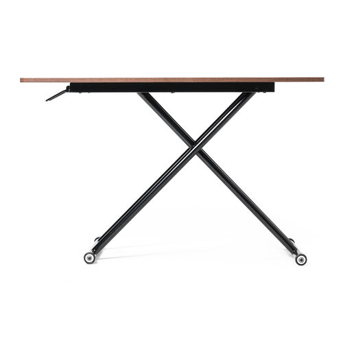 昇降テーブル ガス圧昇降テーブル（高さ無段階調節・キャスター付き・センター