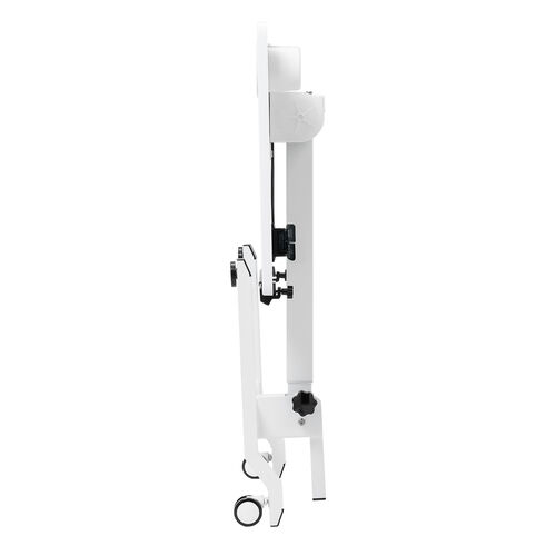 スタンディングデスク（昇降デスク・ガス圧デスク・折りたたみテーブル・落下防止ストッパー・天板角度調整可能・無段階調節・カップホルダー・タブレットスタンド・フック付き・組み立て不要・完成品）